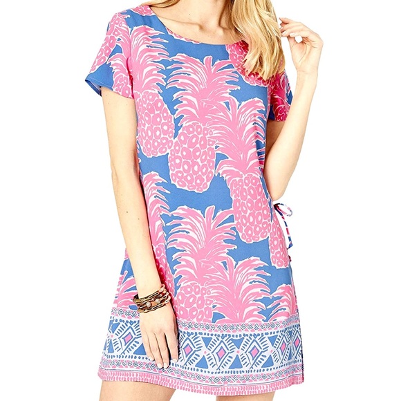 Lilly Pulitzer Blanca Stretch Romper in Blue Haven - Picture 7 of 8